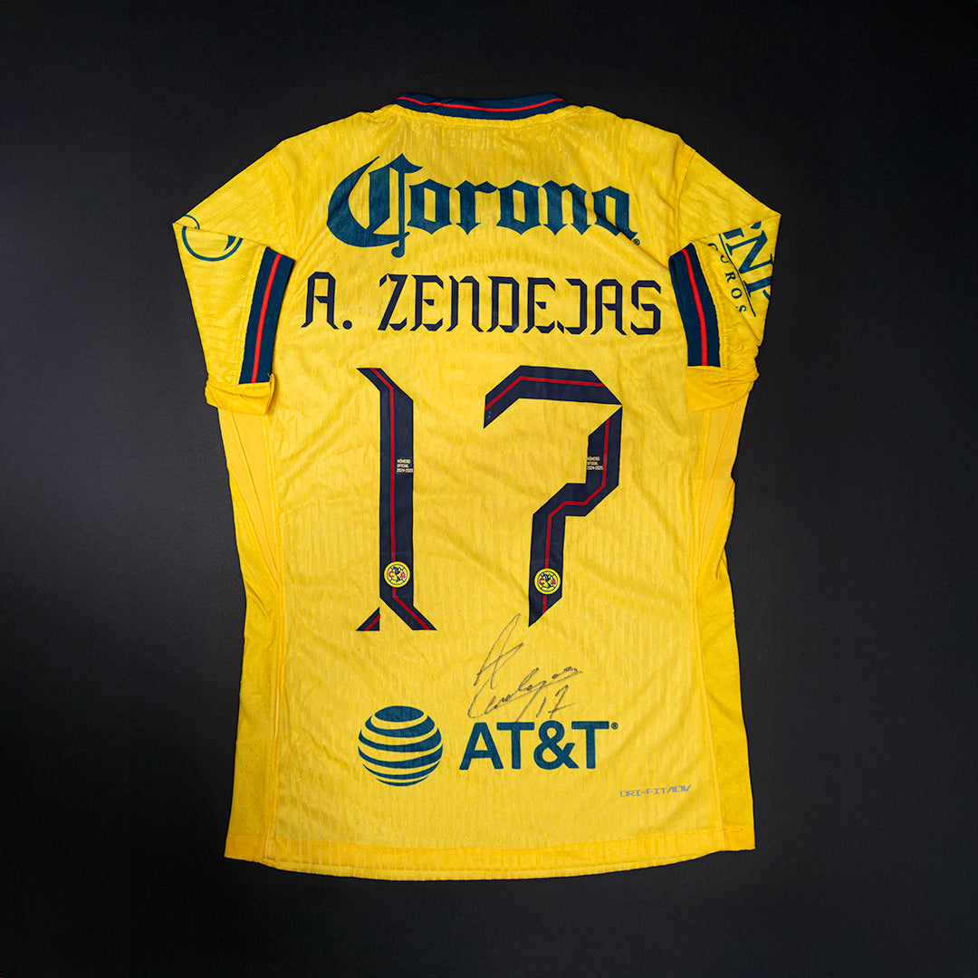 Jersey Firmado Alejandro Zendejas - Club América
